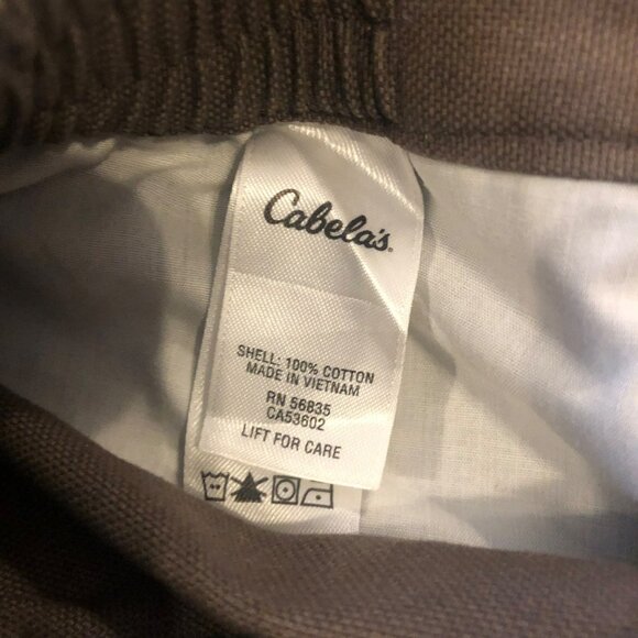 Cabelas Mens Classic Fit Cargo Pants Sz 40X36 Workwear Outdoor Durable - Picture 7 of 11